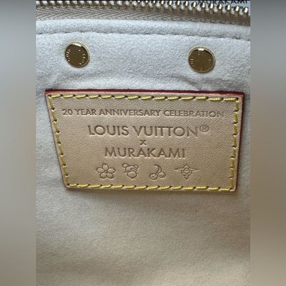 SOLD *EB 2025 LV X TM Murakami Multicolor Pochette Accessories Bag- NWT - Picture 5 of 14